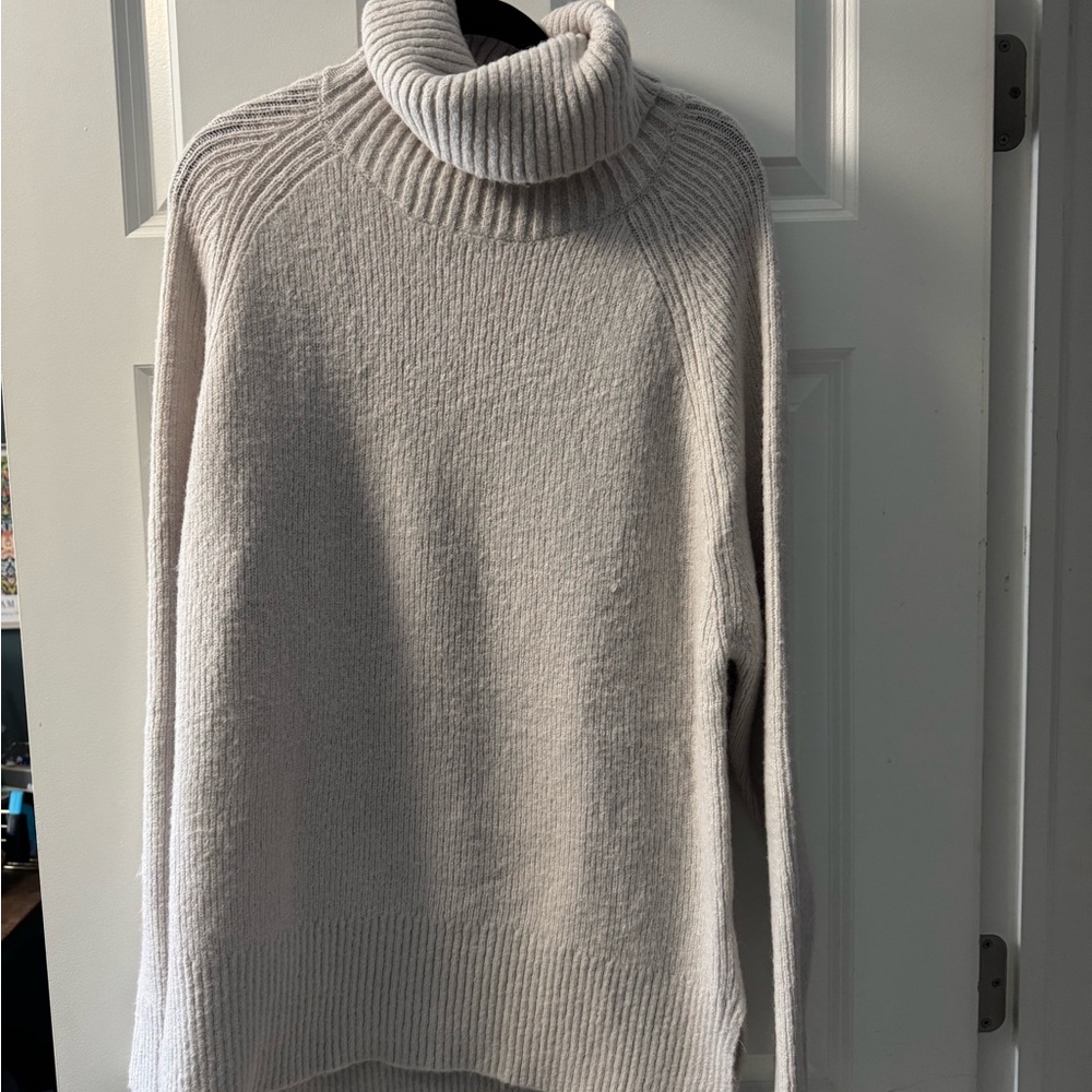 Cozy Cream Turtleneck Sweater